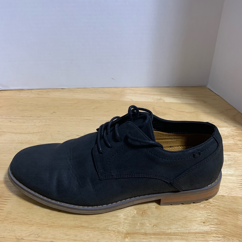 J75 by Jump Men’s STAUNTON Black Suede Shoes Size 7.5 Oxfords Dress‎